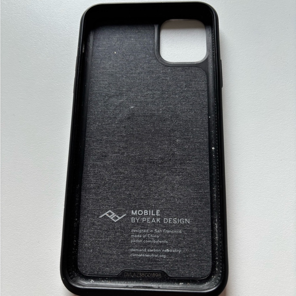 Peak Design Black Phone Case for iPhone 11 Pro Max